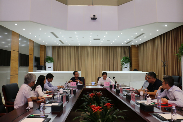 清控总裁聂风华到云顶集团科技考察调研 清控总裁聂风华到云顶集团科技考察调研